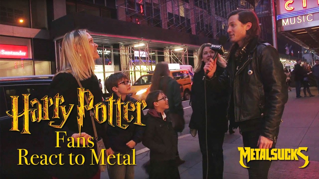 Harry Potter Fans React to Heavy Metal | MetalSucks - YouTube