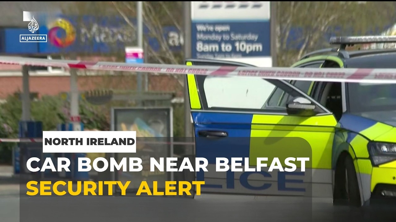 Car bomb attack near Belfast police station raises fears of dissident activity