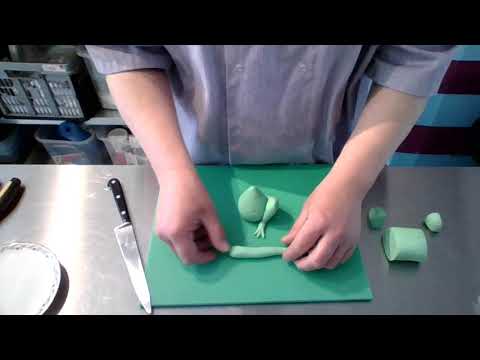 Making A Frog Cake Topper