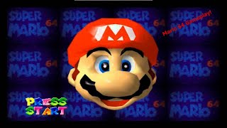 Super mario 64 Gameplay footage (9 stars!)