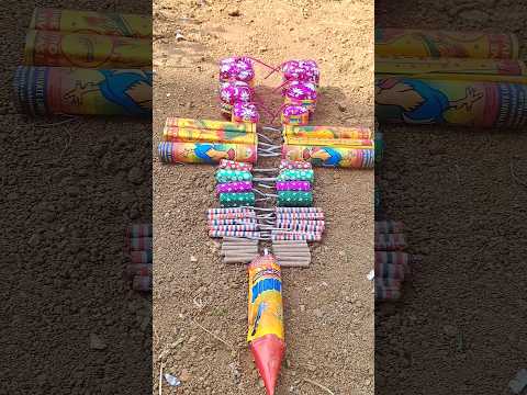 Diwali Rocket 🚀 vs Different BOMBS 💣 || Crackers Blast 💥 #shorts
