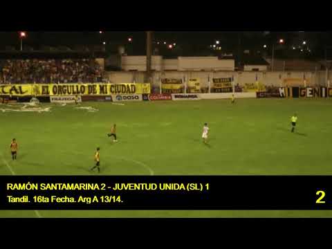 Diego Galeano. Todos sus goles en Ramón Santamarina.