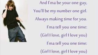 One Time - Justin Bieber Lyrics