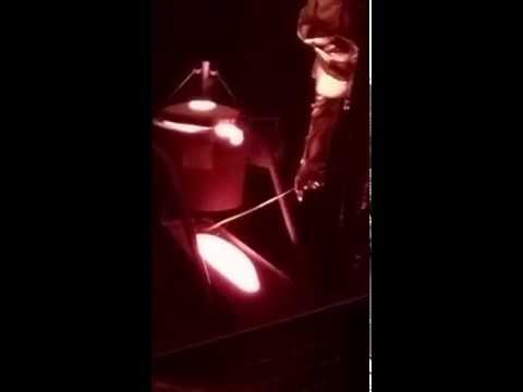 Hot Spot Lava Flow Demonstration