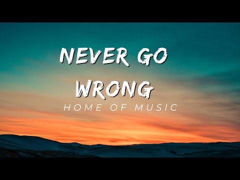 Never Go Wrong - Nicky Youre & david hugo  (Lyrics)