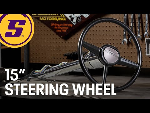 47-54 Chevy Truck Stock Appearing 15-inch Steering Wheel Upgrade