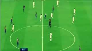 Alexandre Pato destroys the FC Barcelona defence