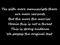 Flame - Scripture Alone Lyrics