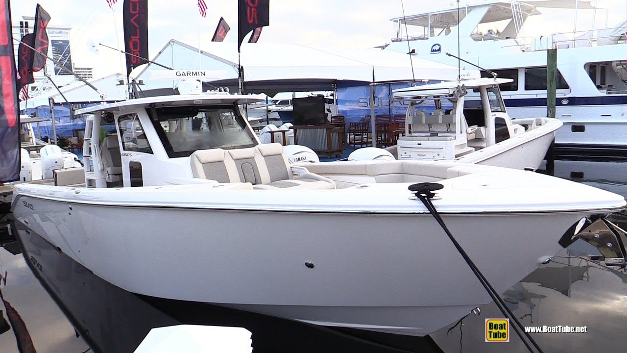 2022 Solace 415 CS Center Console - Walkaround Tour - 2021 Fort Lauderdale Boat Show