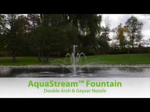 The Pond Guy® AquaStream™ Double Arch & Geyser Nozzle