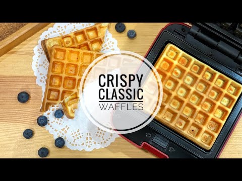 Simple & Easy Homemade Belgian Crispy Waffle