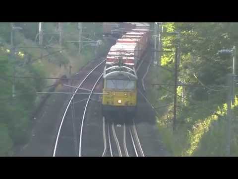 Freightliner 86's, on various liners , 21st -24th July 2014