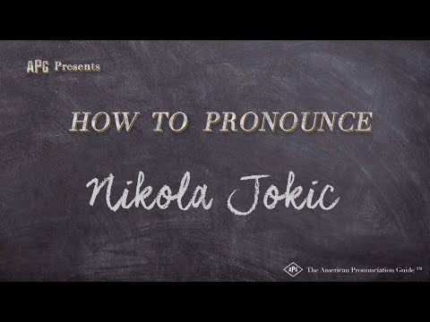 How to Pronounce Nikola Jokic (Real Life Examples!)
