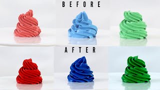 BRIGHT BUTTERCREAM HACK! │ HOW TO GET BRIGHT RED  BUTTERCREAM │CAKES BY MK