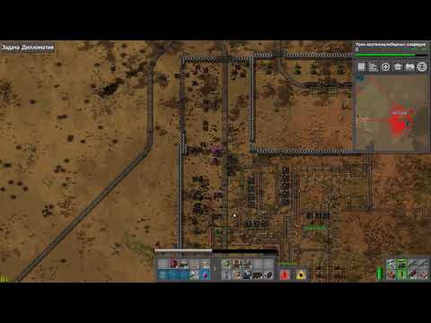 Factorio base siege PvP 2x2