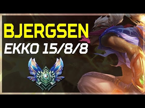 464. Bjergsen Ekko vs Lucian - May 19th, 2017 - Patch 7.10 Season 7