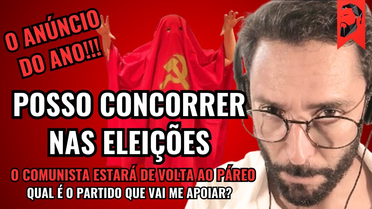 O ANÚCIO MAIS IMPORTANTE DO ANO: PODEREI SER CANDIDATO NAS PRÓXIMAS ELEIÇÕES, TEREI UM NOVO PARTIDO!