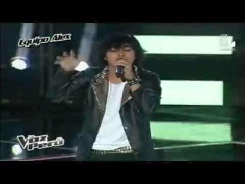 El Participante Jefferson Tadeo canto tema de "Digimon" y cautivo al público de "La Voz Perú"