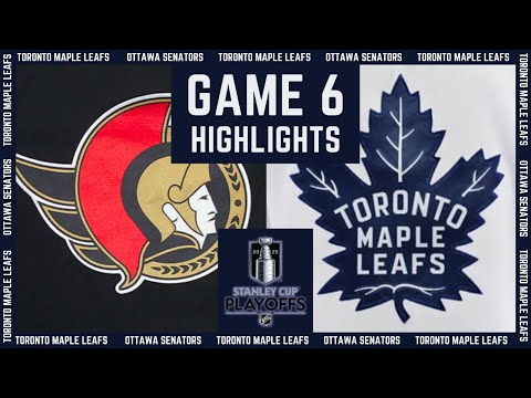 Full Highlights R1G6 | Maple Leafs vs. Senators – May 1, 2025 (w/Joe Bowen)