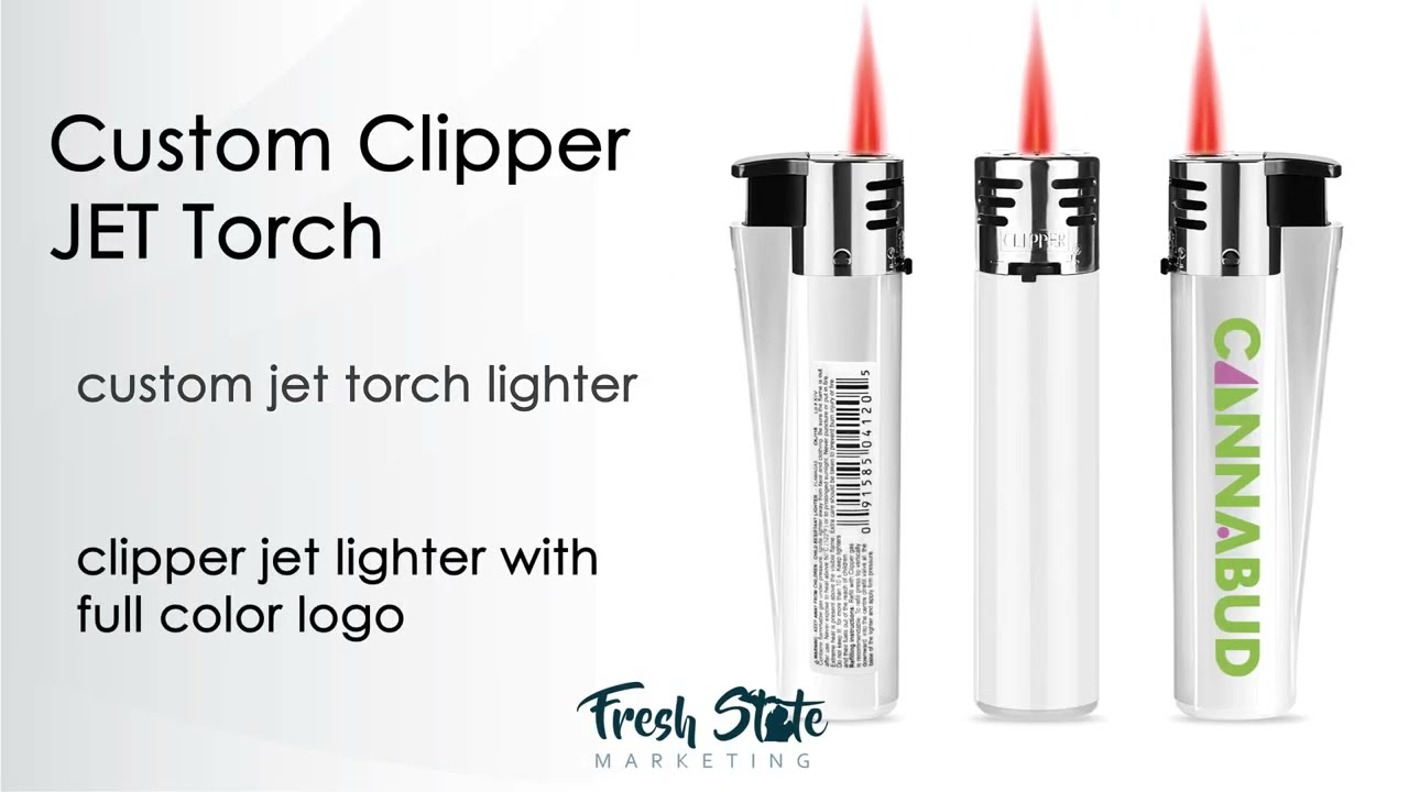 Light Up Your Brand in Style: Custom Clipper Jet Torch Lighters