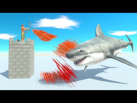 GOD ARCHER TOWER vs EVERY GIANT UNIT - Animal Revolt Battle Simulator ARBS