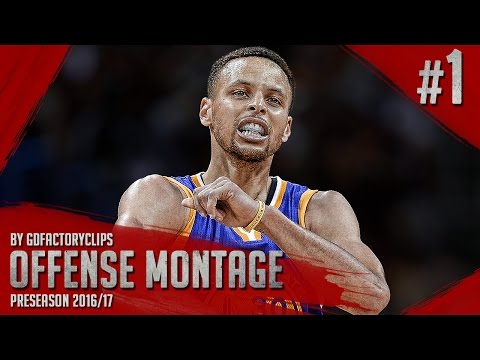 Stephen Curry Preseason Offense Highlights Montage 2016/2017 - CHEAT-CODE Steph!