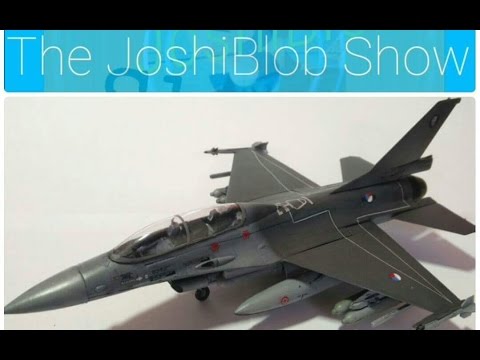Tamiya F-16 Fighting Falcon Full Build Time-Lapse
