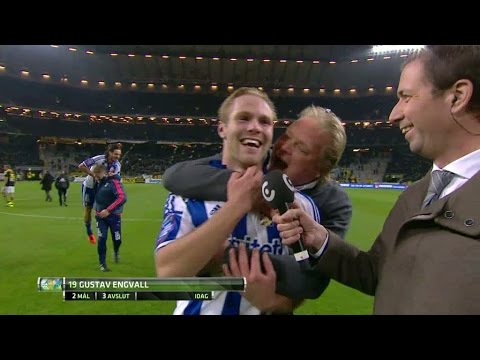 Engvalls intervju avbröts av segerrusig Lennartsson: "Öland regerar" - TV4 Sport