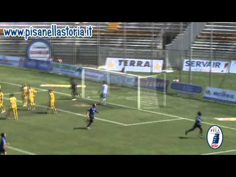 Lega Pro 2010/11, 32^ Giornata, Pisa - Andria 2-1 (VideoNewsTV - Pisanellastoria.it)