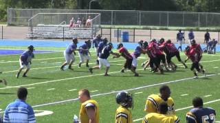 preview picture of video 'Maple Grove RED DRAGON's scrimmage at Depew 2012'