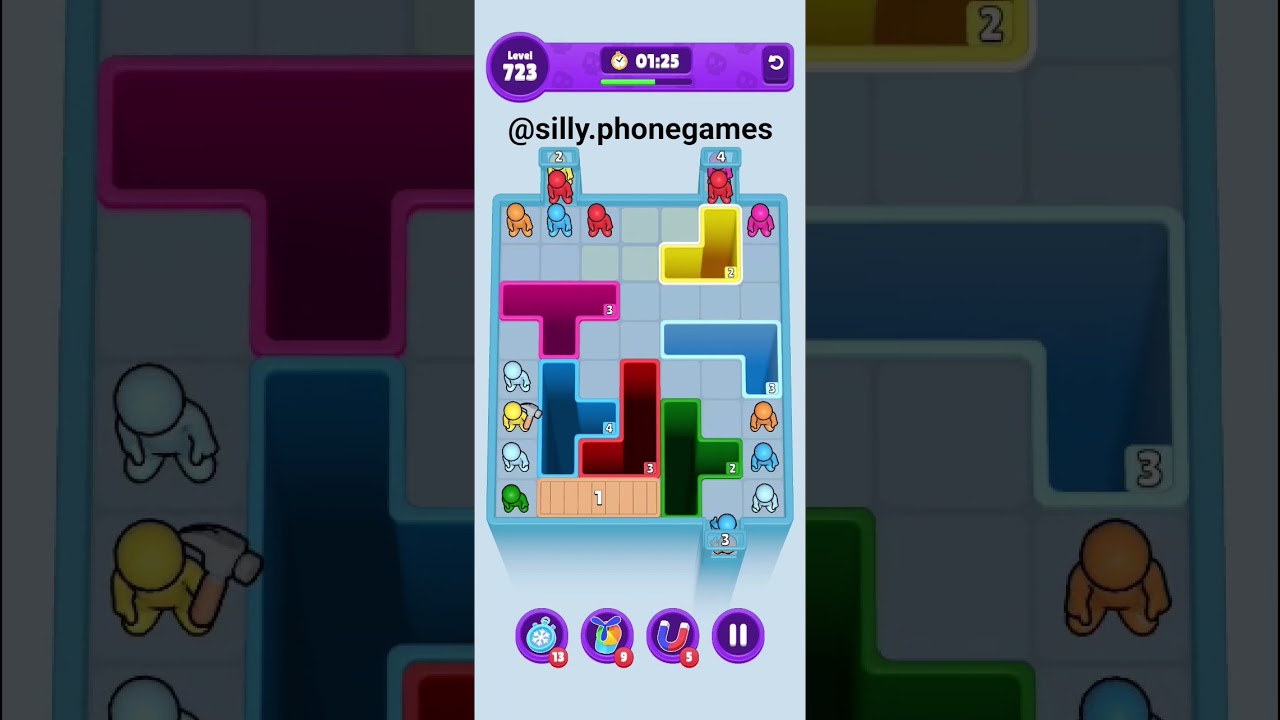 Drop Away Level 723 Walkthrough Solution