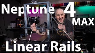 Neptune 4 Max LINEAR RAILS! Maybe... - Build Stream LIVE