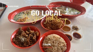 We went all the way to Yishun for this fish soup — was it worth the trip(You Never Eat Alone Ep 62)