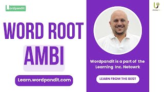 Ambi Word Root Unveiled: Ambience, Ambigram & Ambiphilic Explained!