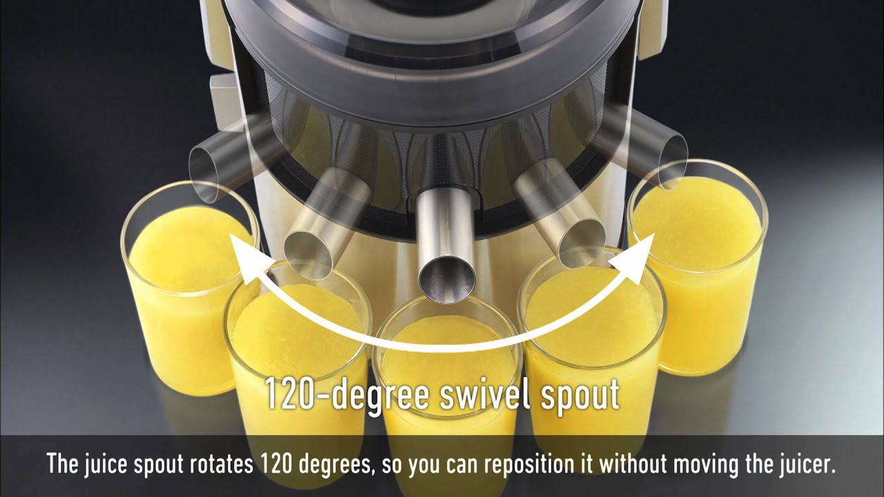 Соковыжималка Panasonic MJ-DJ31STQ серебристый/черный