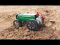 How To Make A Small Powerful Car 9V Battery Homemade DC Car