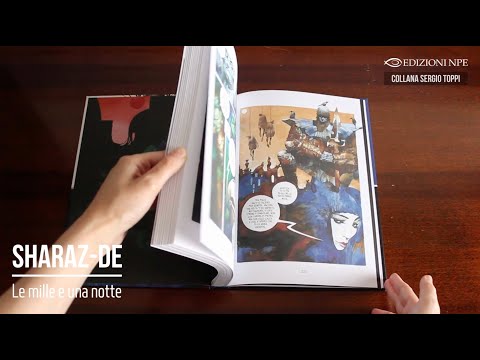 Sharaz-De - Le mille e una notte, di Sergio Toppi - Edizioni NPE [Libro sfogliato]