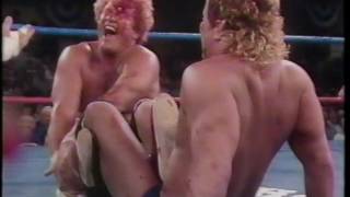 Nick Bockwinkel vs Curt Hennig Showboat  bloody match AWA