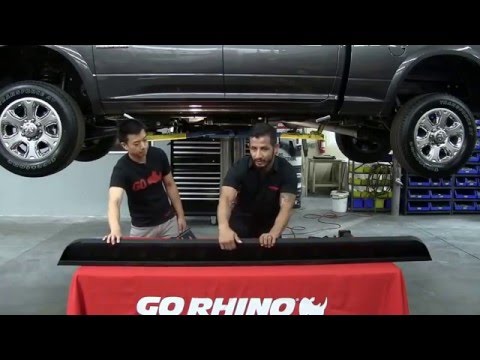 Go Rhino RB10 Running Boards Installation on Ram 2500HD Crew Cab (63410687T)
