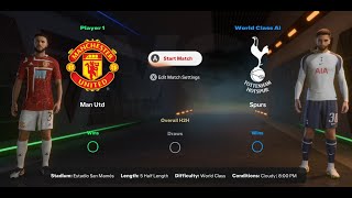 FC25 - Manchester United vs Tottenham | UEFA Europa League - Final | Full Match - PC with FIFERMOD