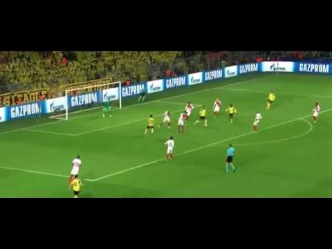 Dembele goal 1 2 vs Monaco 2017 UCL