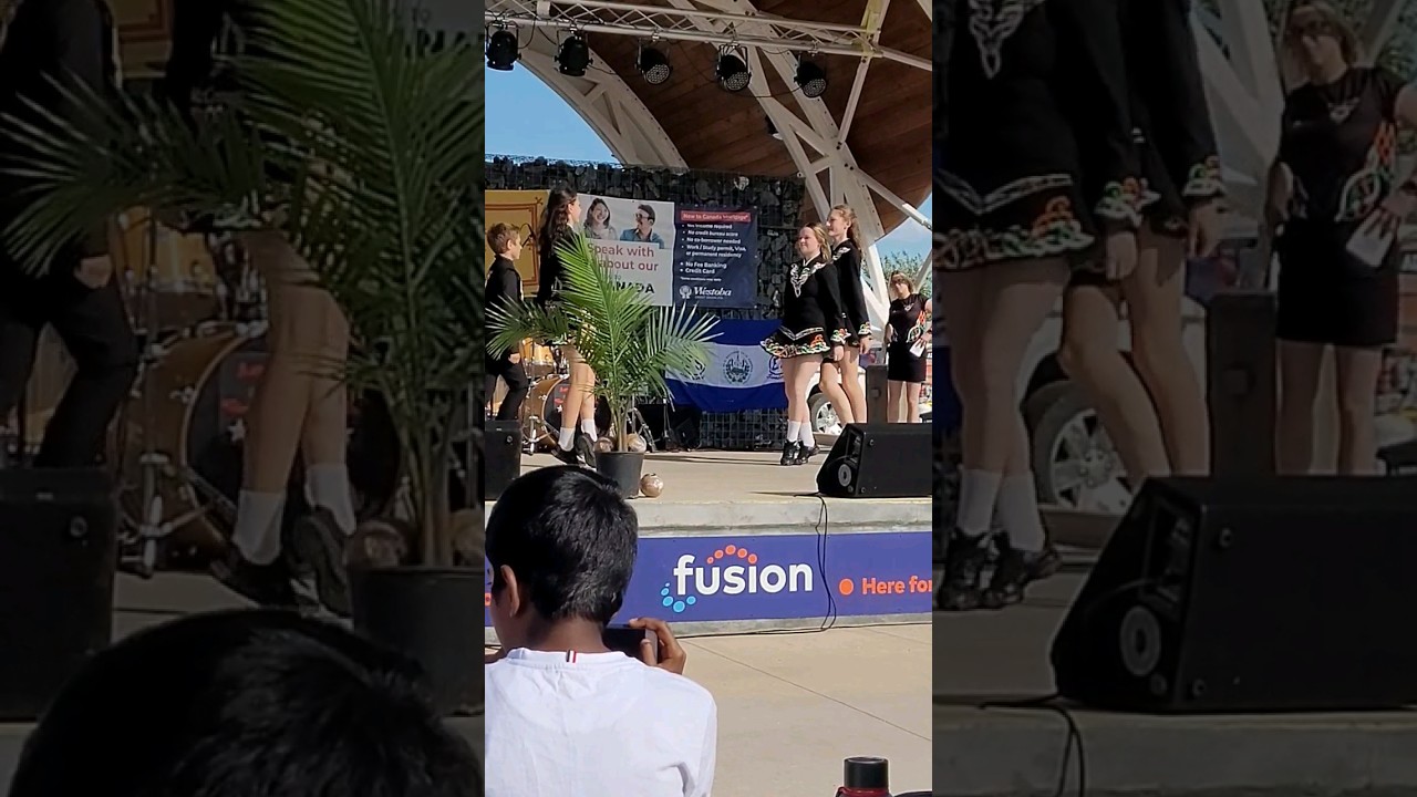 Look at the Irish dancers!💚🇮🇪 #shorts #short #irish #ireland #culture #canada #viral #subscribe #fyp
