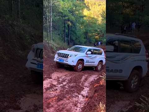 Toyota land cruiser prado off-road | prado crash test | Toyota Prado off-road performance #prado