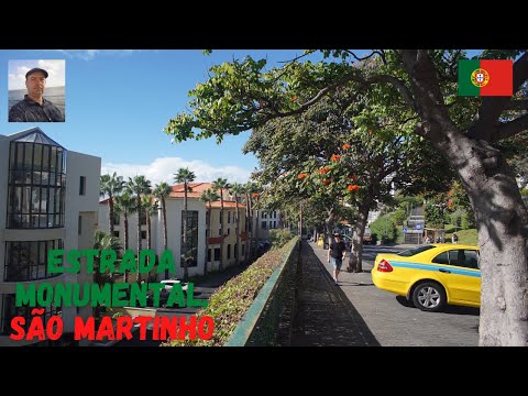 Madeira, Estrada Monumental in São Martinho Funchal
