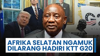 Afrika Selatan Ngamuk usai Dilarang Presiden Trump Hadiri KTT G20 2026, Ngotot Bakal Tetap Datang