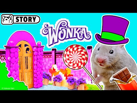 Hamster at Willy Wonka's Chocolate Factory 🍫 Homura Ham