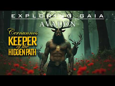 🌑 1H DARK CELTIC MYSTERY 🦌 | CERNUNNOS – Keeper of the Hidden Path 🌲 | Exploring GAIA – Avalon