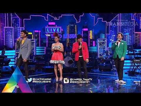 LIVE WITH TRIO LESTARI 5 JANUARI 2016 - Awali Tahun 2016 Trio Lestari Bikin Panggung Sirkus Part 4/5