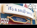 4k POV It S A Small World Magic Kingdom Walt Disney World