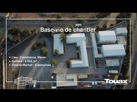 La base-vie modulaire : un essentiel sur les chantiers de travaux d'infrastructure